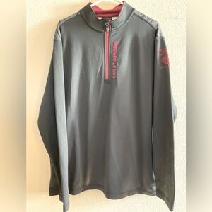 Harley Davidson Daytona Beach Florida Men’s Quarter Zip Pullover‎ Jacket size XL